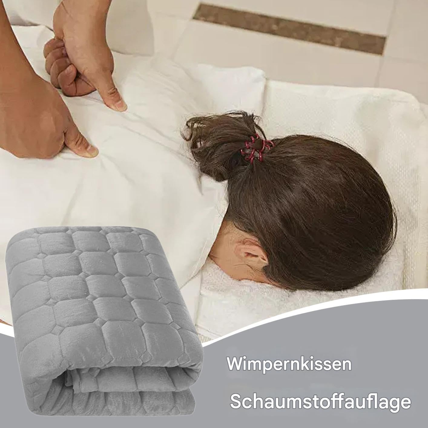 Generisch Massageliege Topper 180x90 cm rutschfest atmungsaktiv für Gesichtsbehandlungen