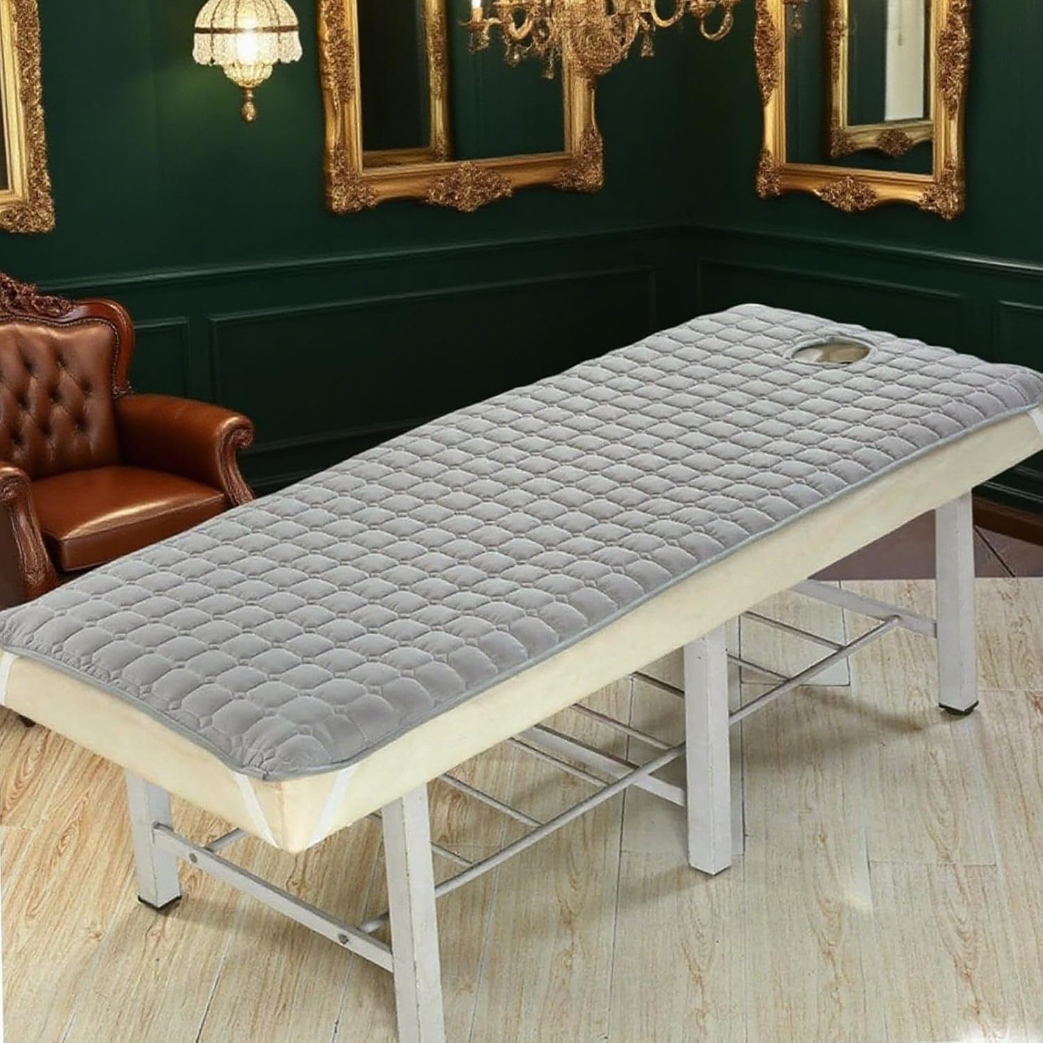 Generisch Massageliege Topper 180x90 cm rutschfest atmungsaktiv für Gesichtsbehandlungen