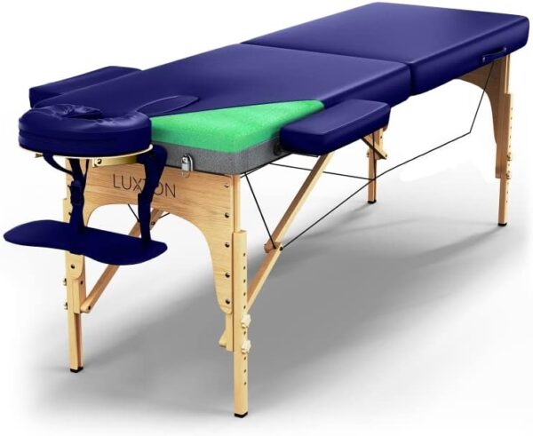 Luxton Premium Foam Massage Tisch Höhenverstellbar 183x68cm Tragetasche