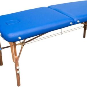 Mobile Montana Massage Tisch höhenverstellbar mit Kopfstütze und Nackenkissen